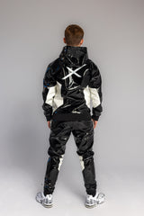 datingstar berlin jacket I black/white I pvc pro