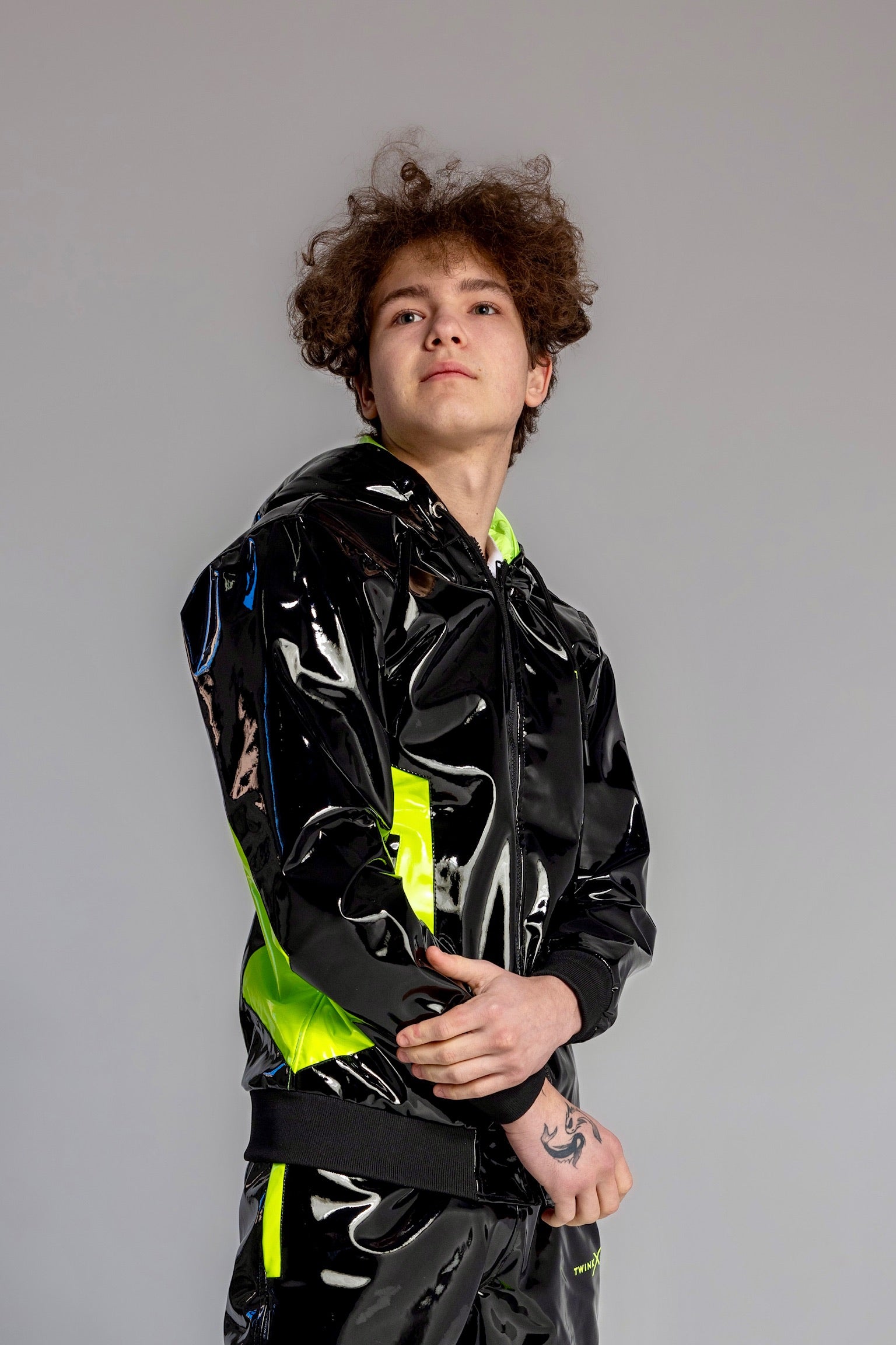 datingstar berlin jacket I black/neon I pvc pro