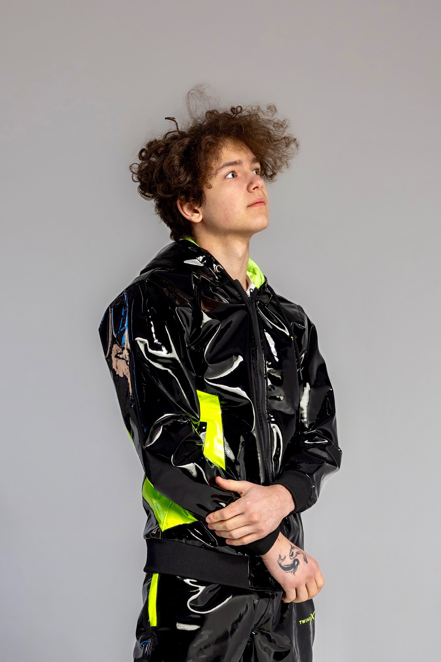 datingstar berlin jacket I black/neon I pvc pro