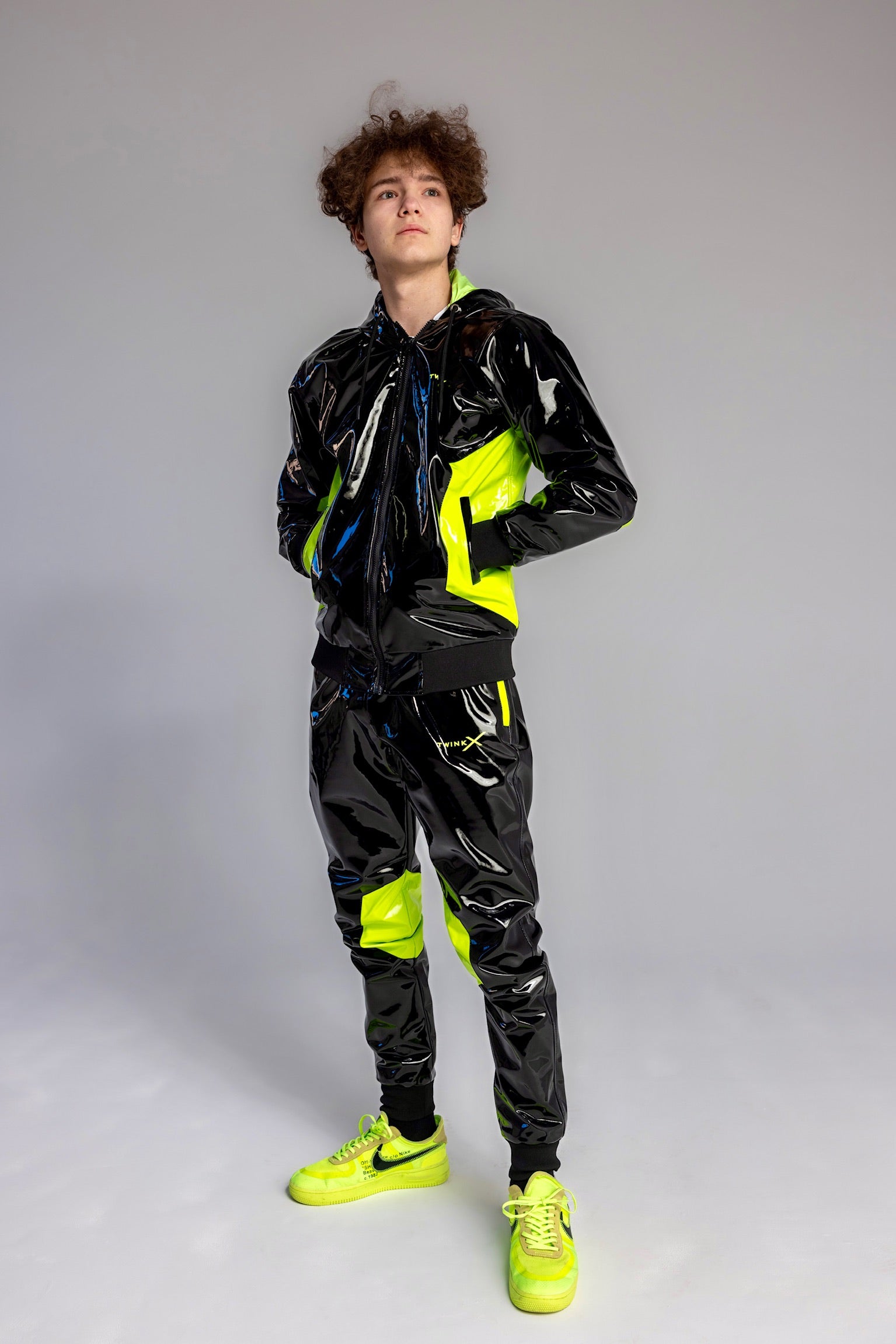 datingstar berlin jacket I black/neon I pvc pro