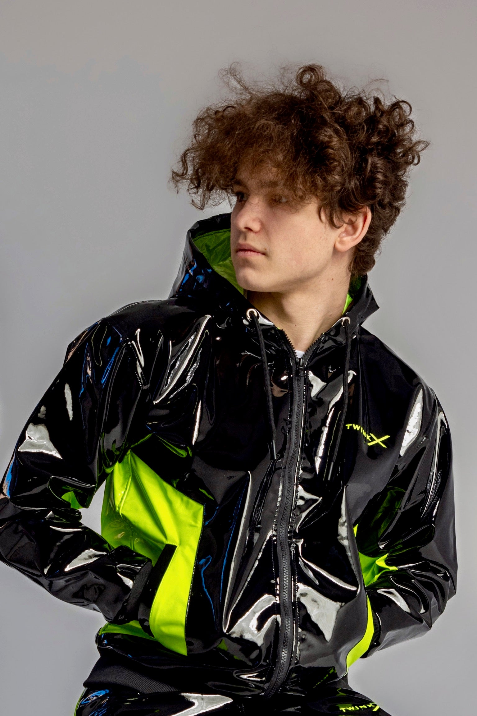 datingstar berlin jacket I black/neon I pvc pro