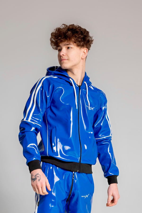 superhero jacket I blue/white I pvc pro