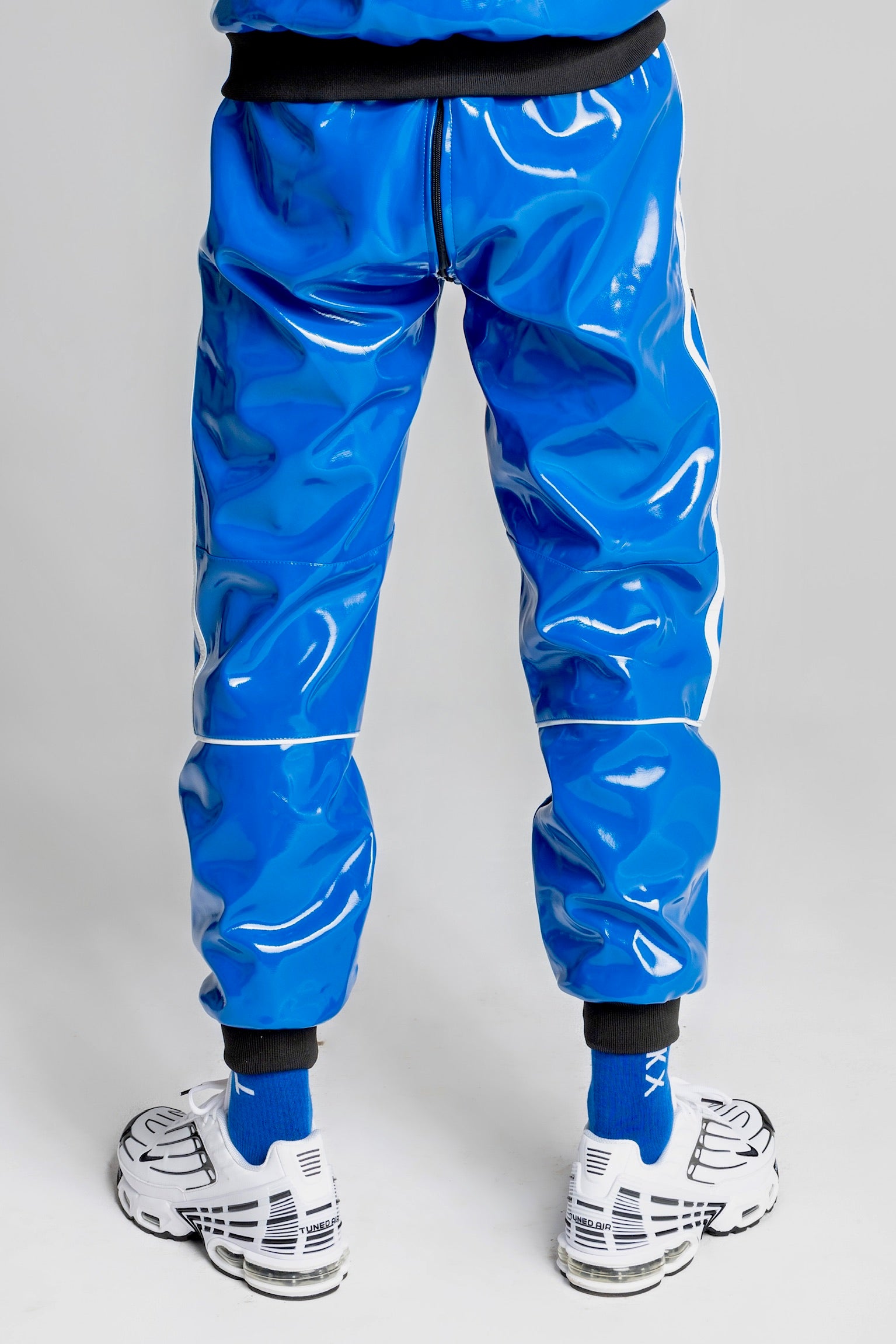 superhero pants I blue/white I pvc pro