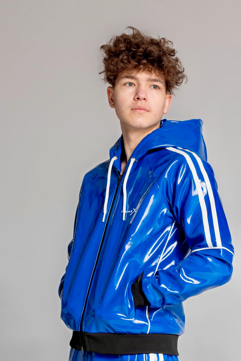 superhero jacket I blue/white I pvc pro