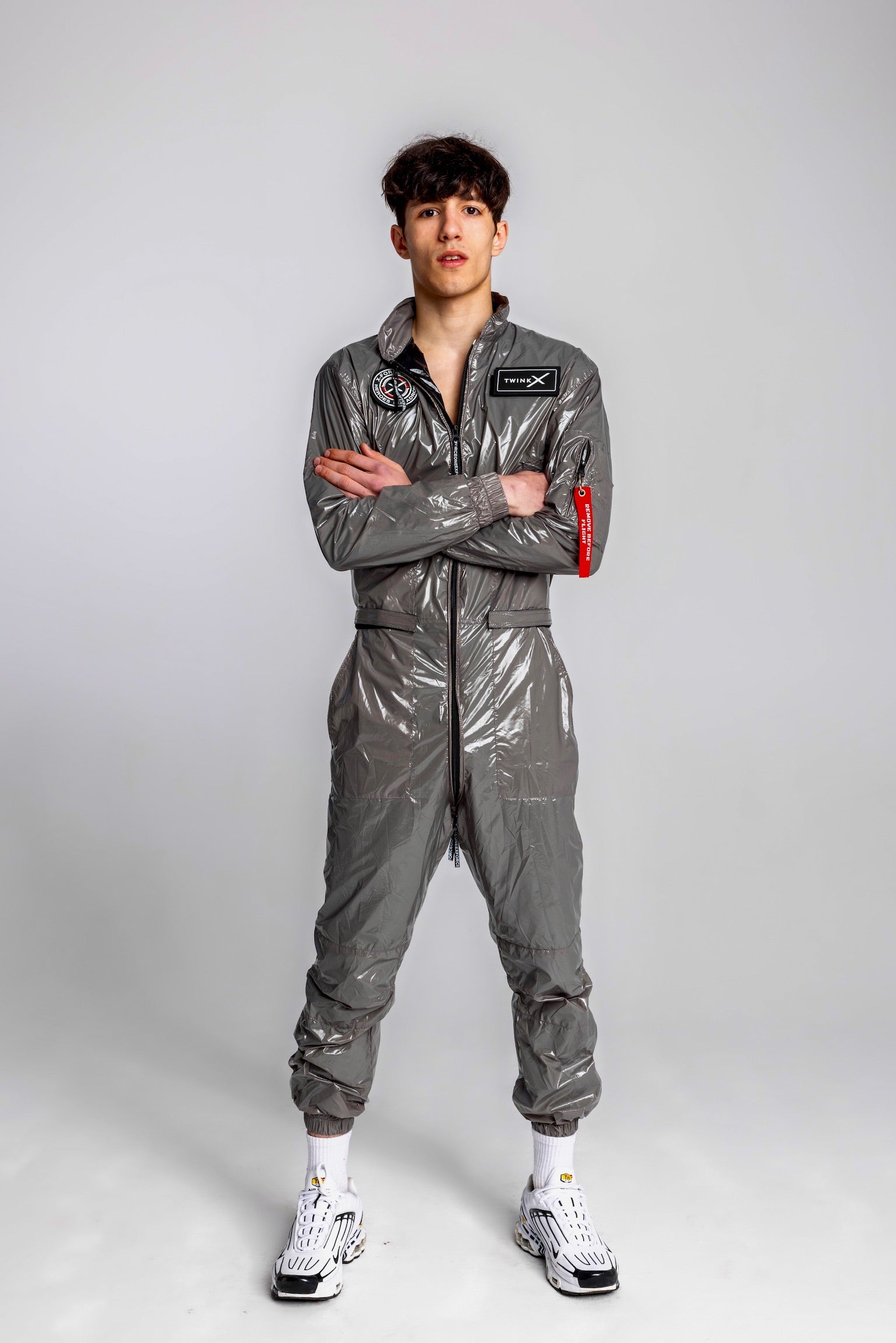 x-forceone flight suit I space grey I nylon