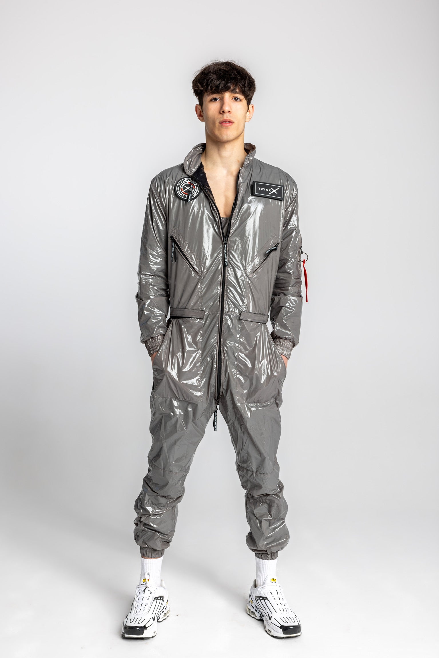 x-forceone flight suit I space grey I nylon