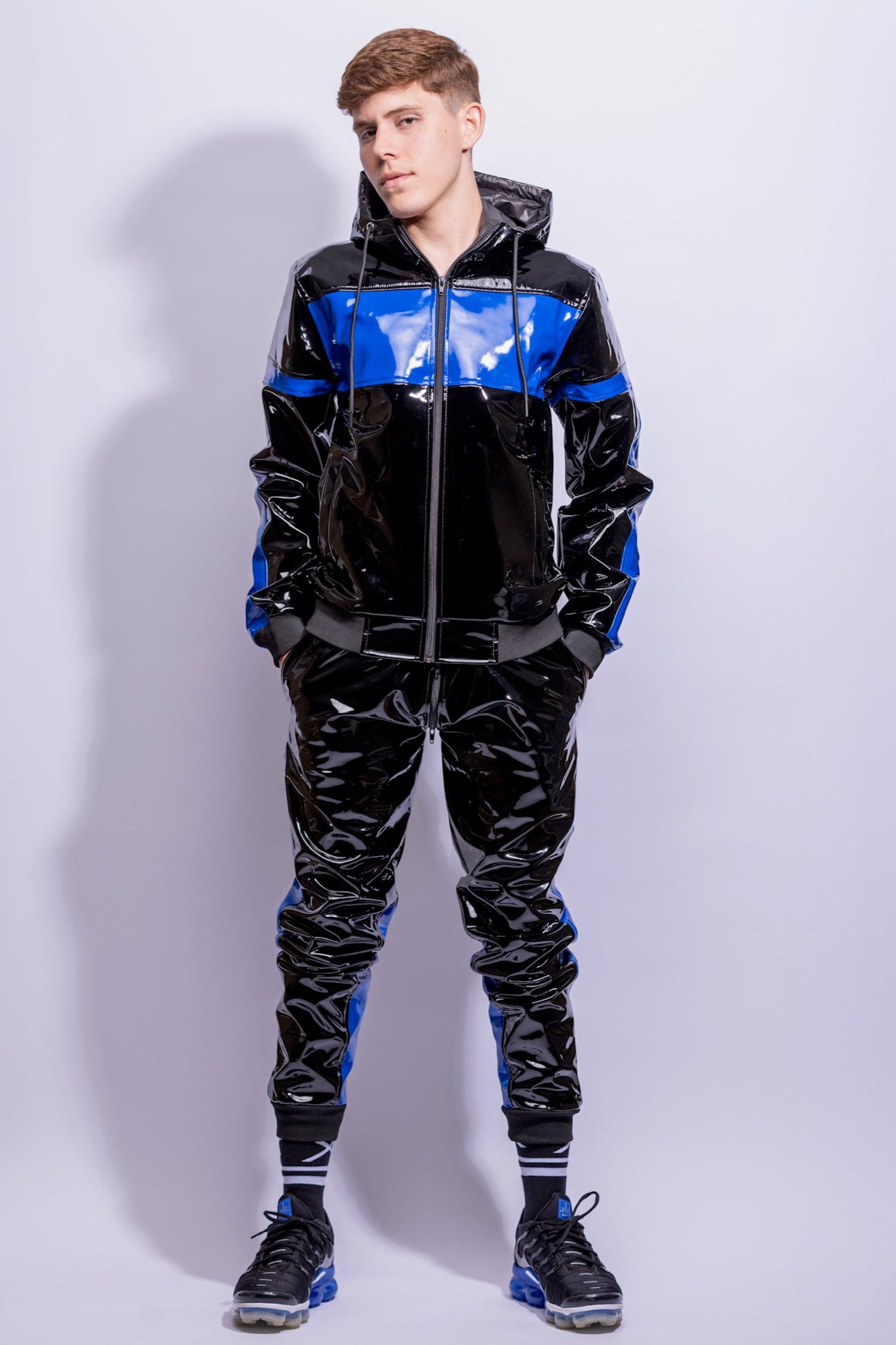 REACT SET I BLACK/BLUE I PVC PRO