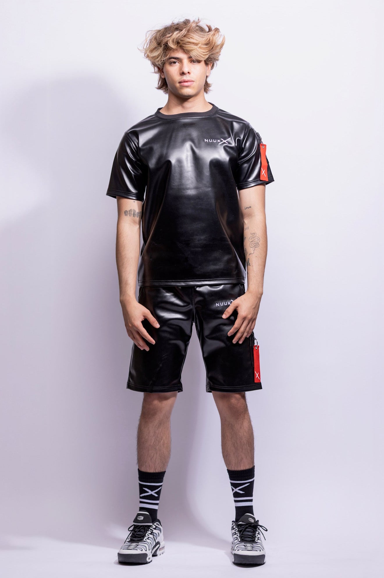 X-FORCE SUMMER SET I BLACK I VEGAN LEATHER