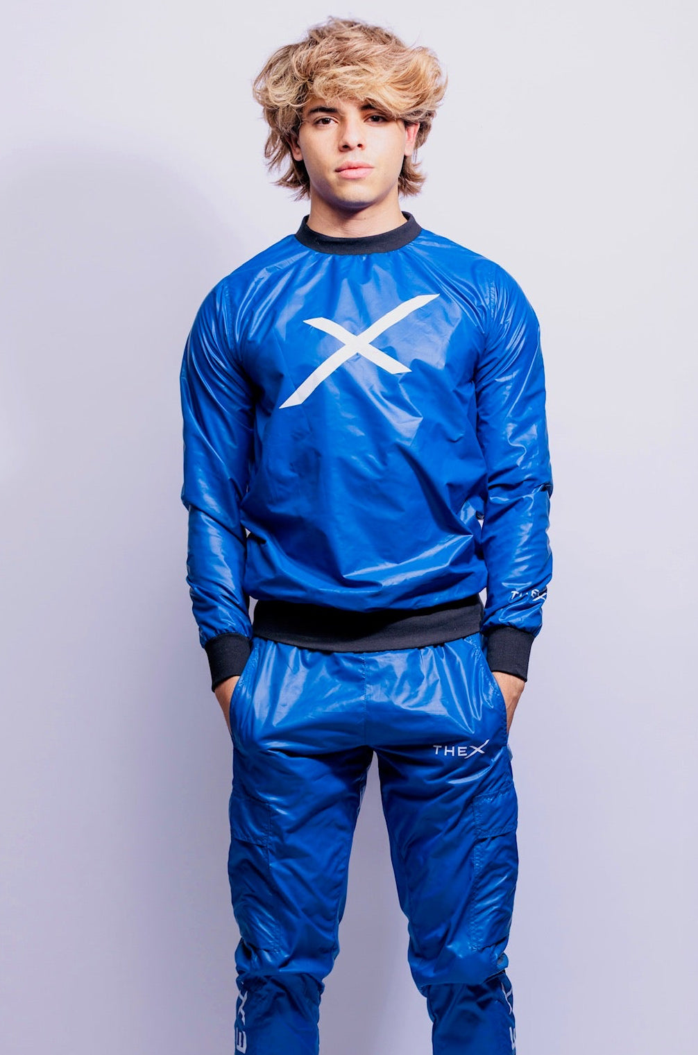 adonis pullover I royal blue I nylon