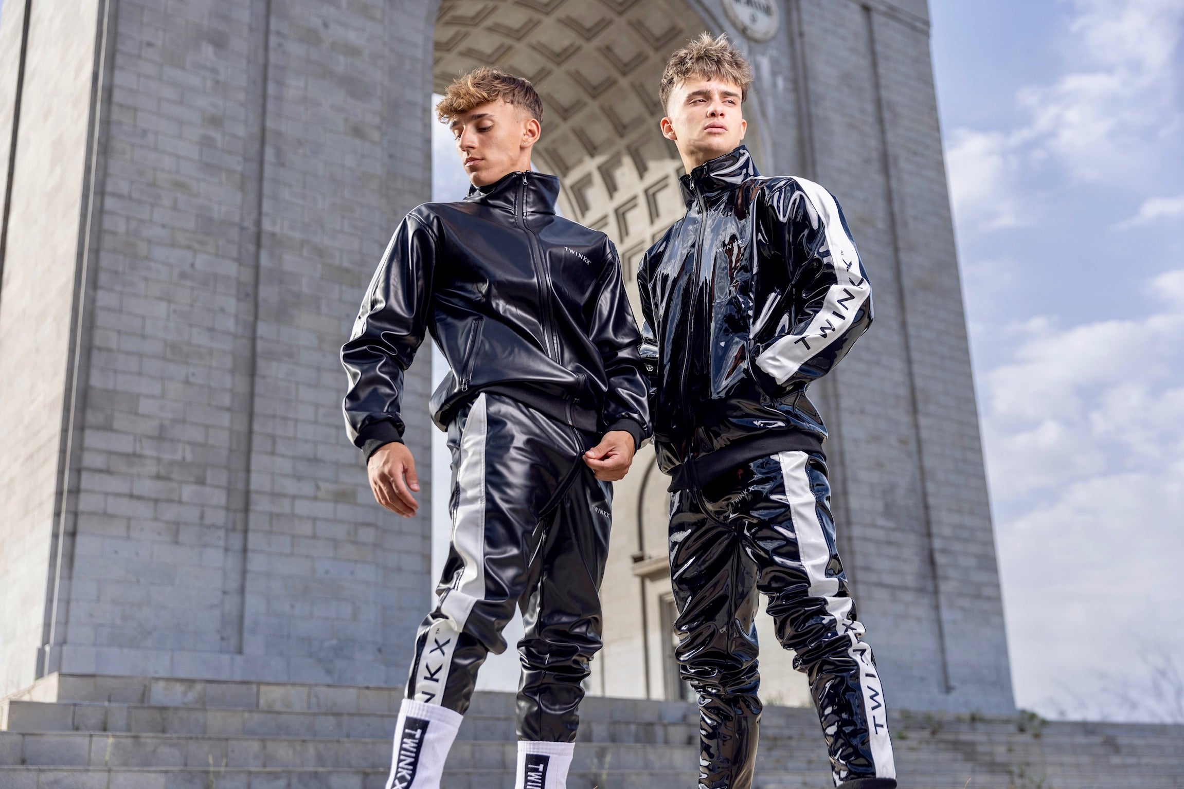 TWINKX PVCジャケットとパンツセット TWINK-X