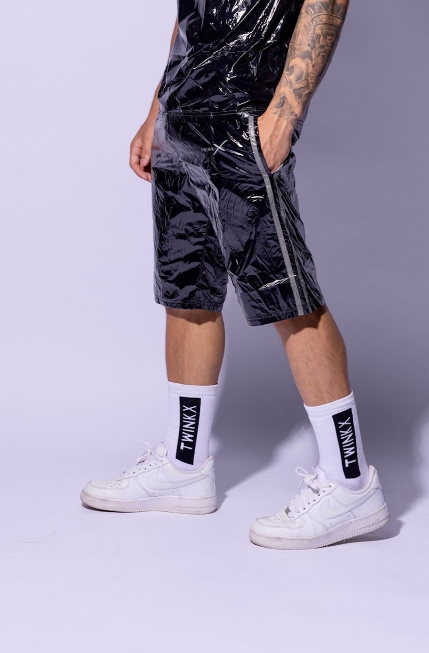 hero shorts I black/grey I nylon