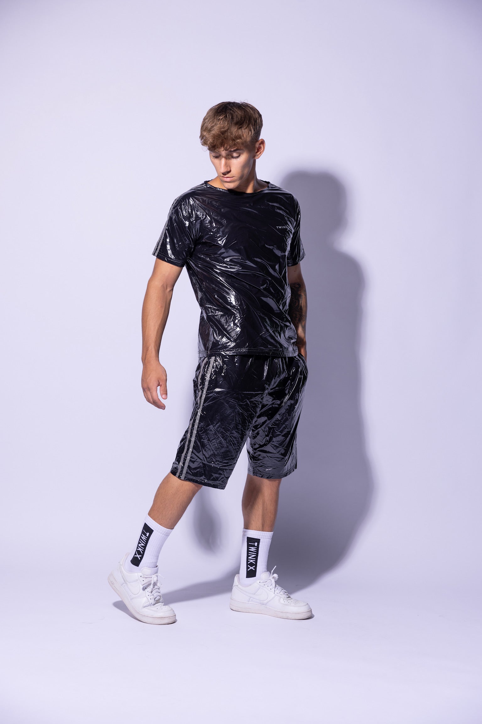 hero shorts I black/grey I nylon