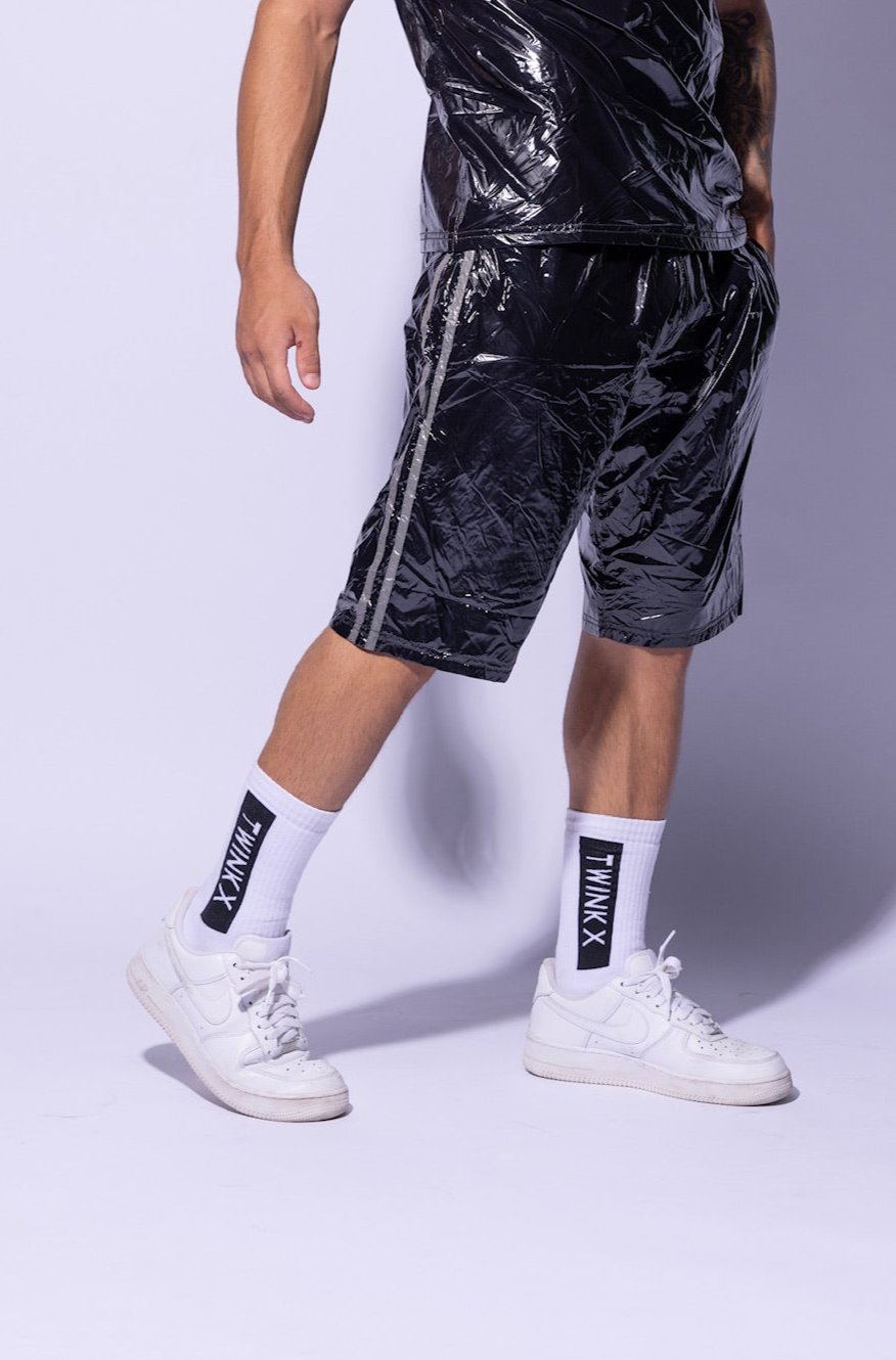 hero shorts I black/grey I nylon