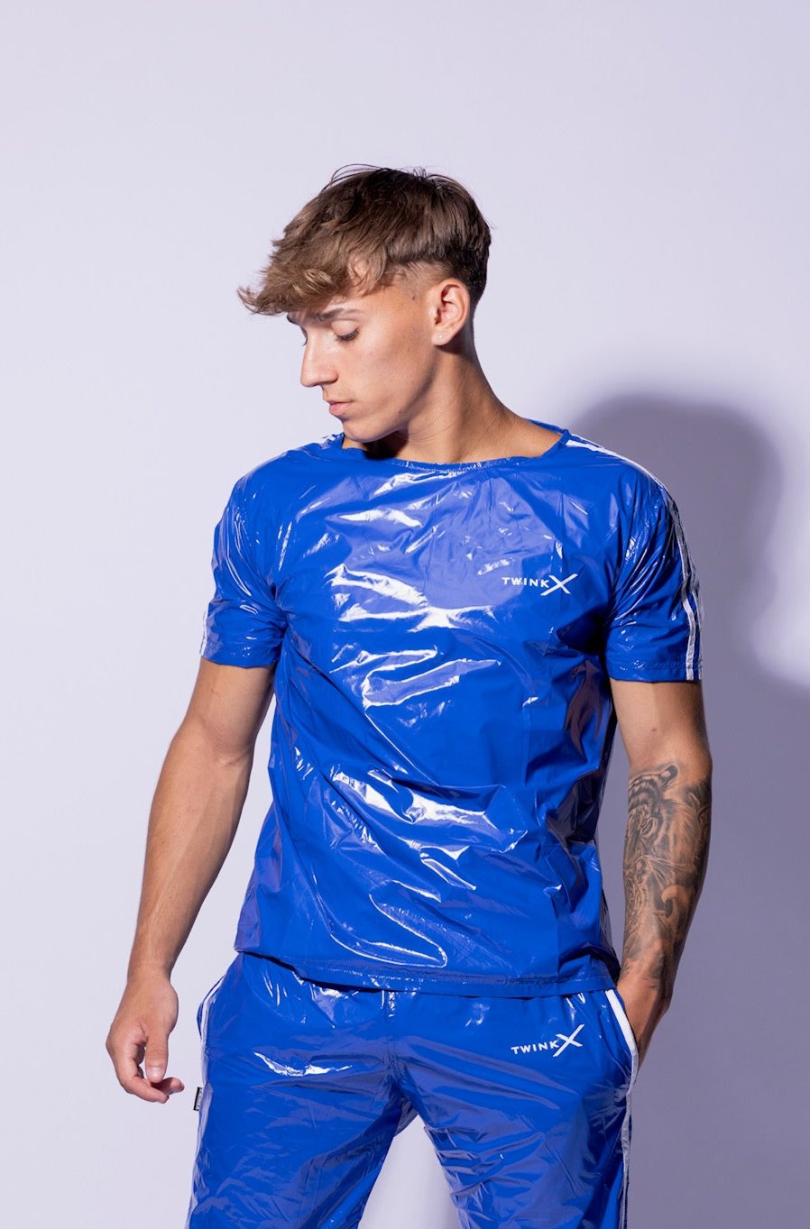 hero t-shirt I royal blue/white I nylon