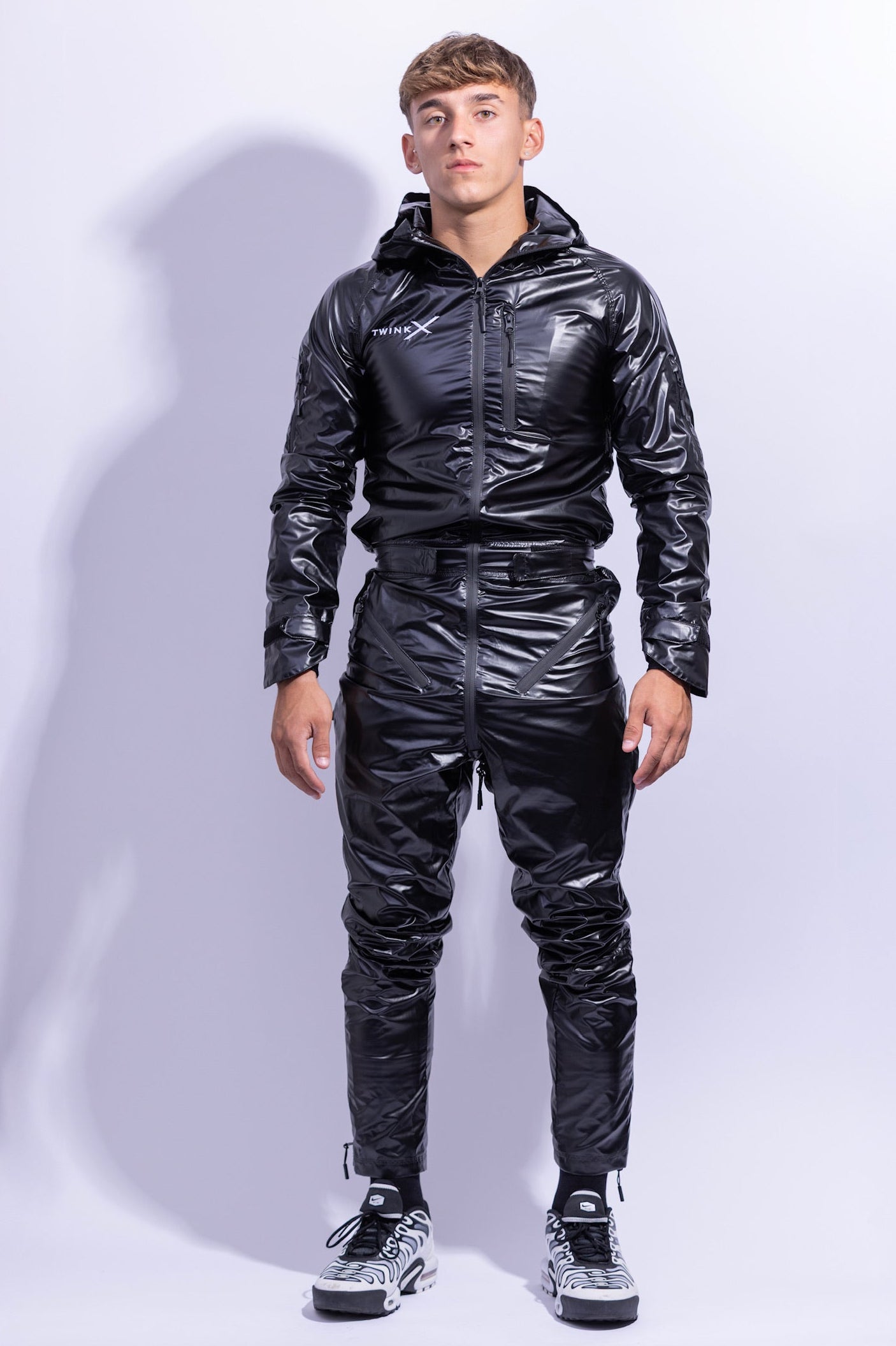 come.x.play fullsuit I iced black I nylon pro