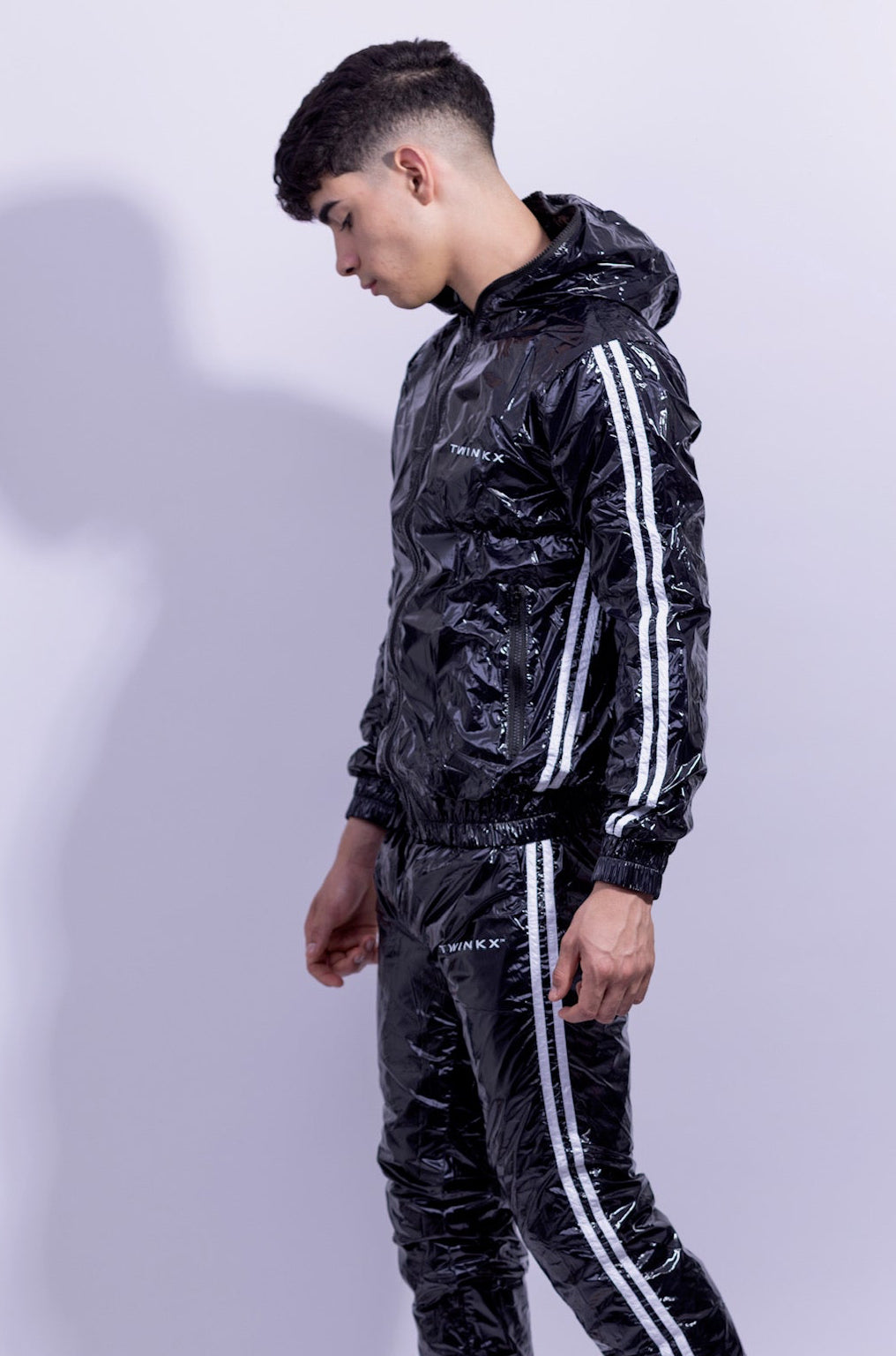 hero jacket I black/white I nylon pro