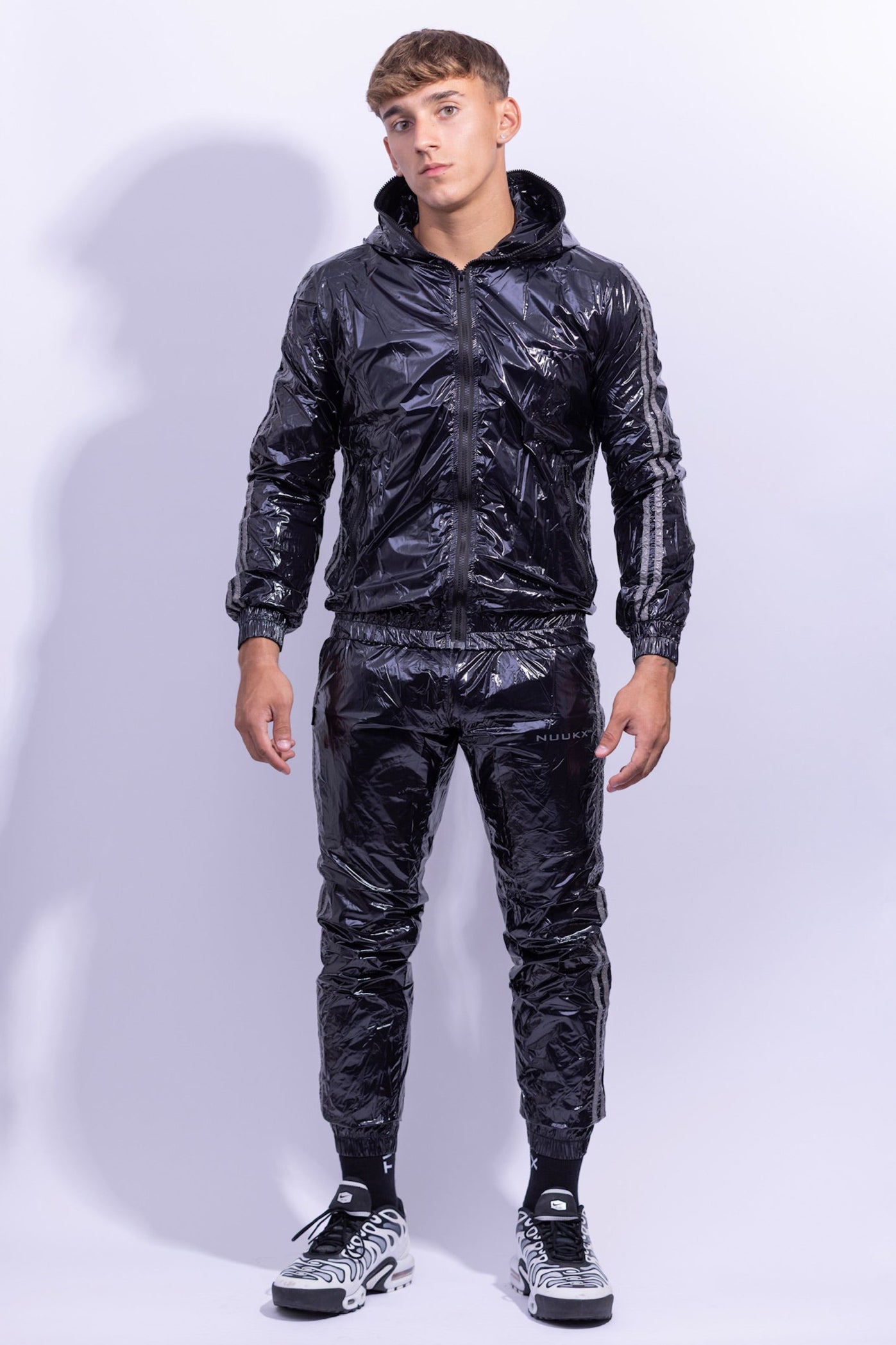 hero jacket I black/grey I nylon pro