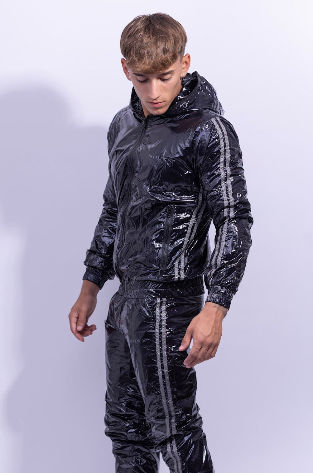 hero jacket I black/grey I nylon pro
