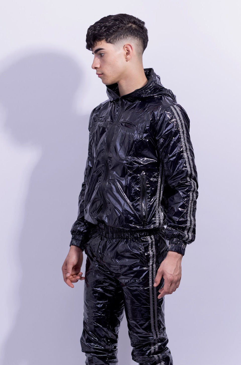 hero jacket I black/grey I nylon pro