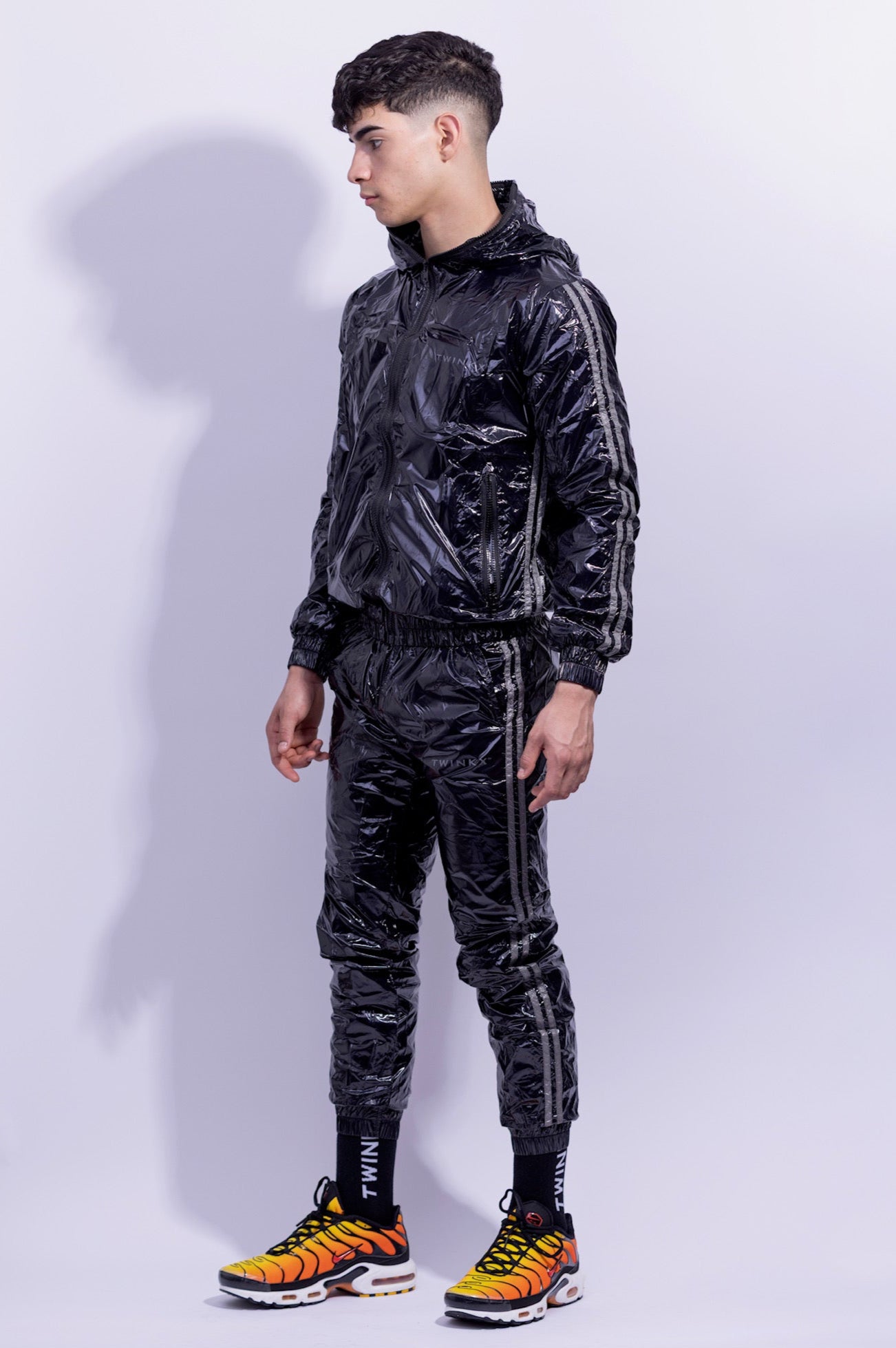 hero jacket I black/grey I nylon pro