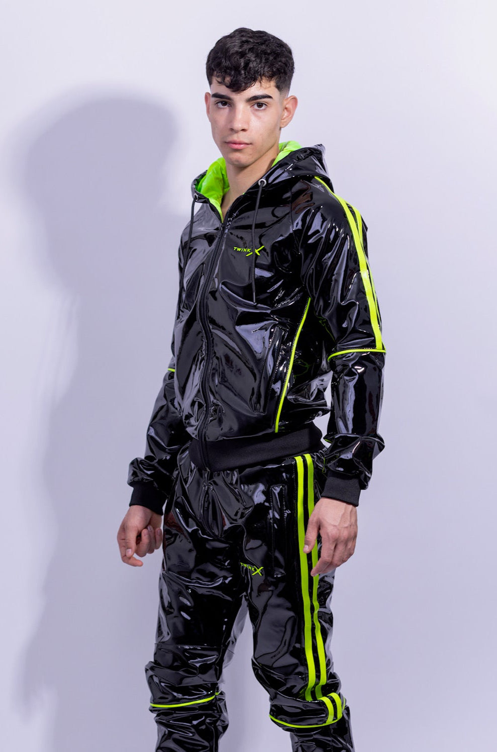 superhero jacket I black/neon I pvc pro