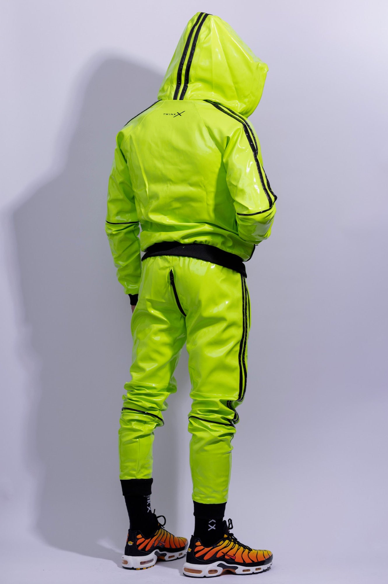 SUPERHERO SET I NEON/BLACK I PVC PRO