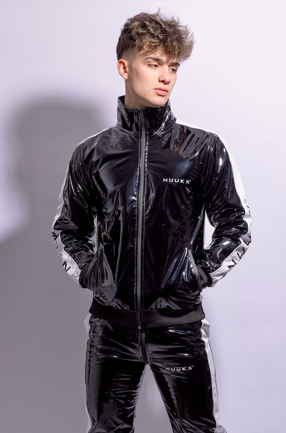 midnight tuned jacket I black/white I pvc pro
