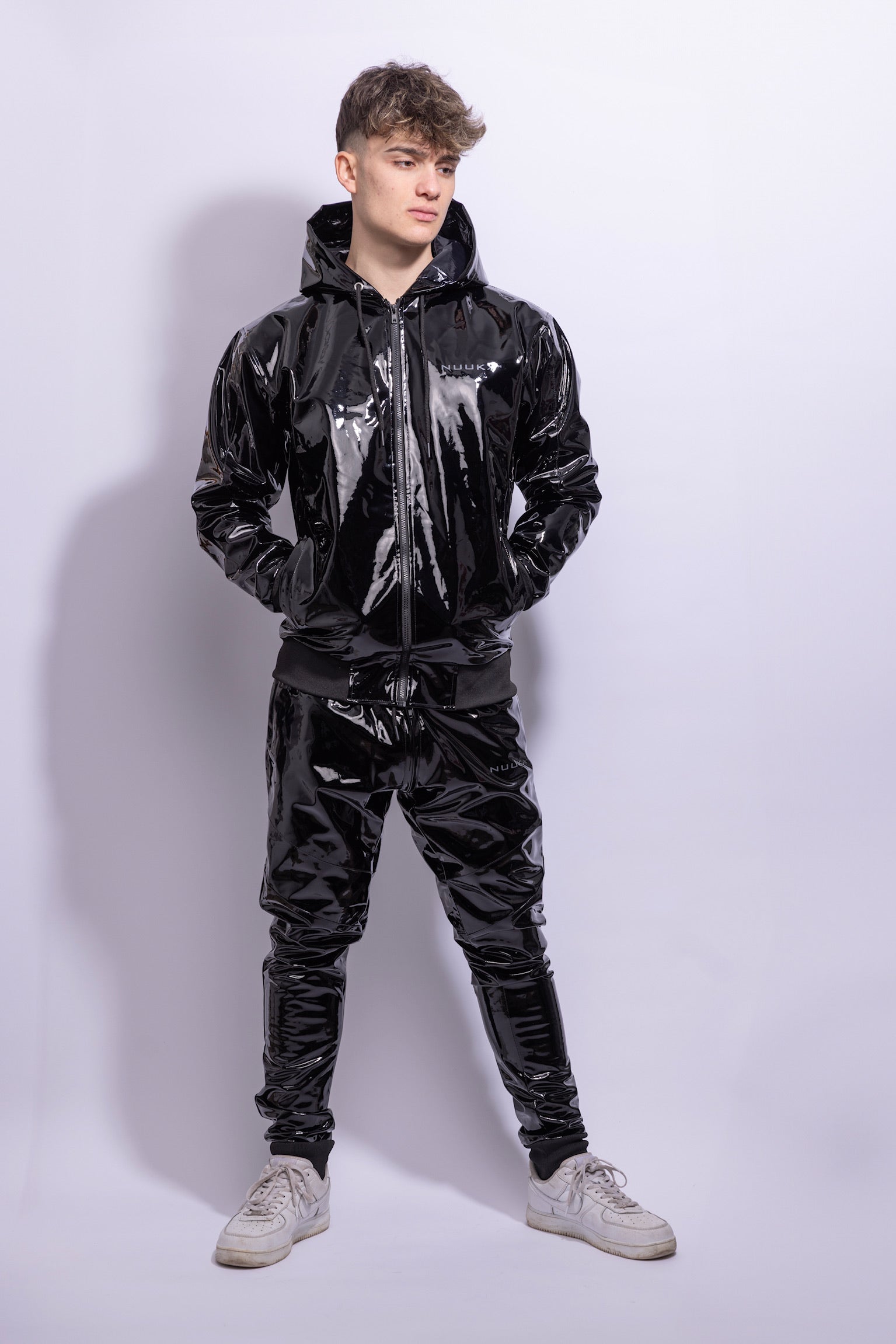 datemate jacket I black/black I pvc pro