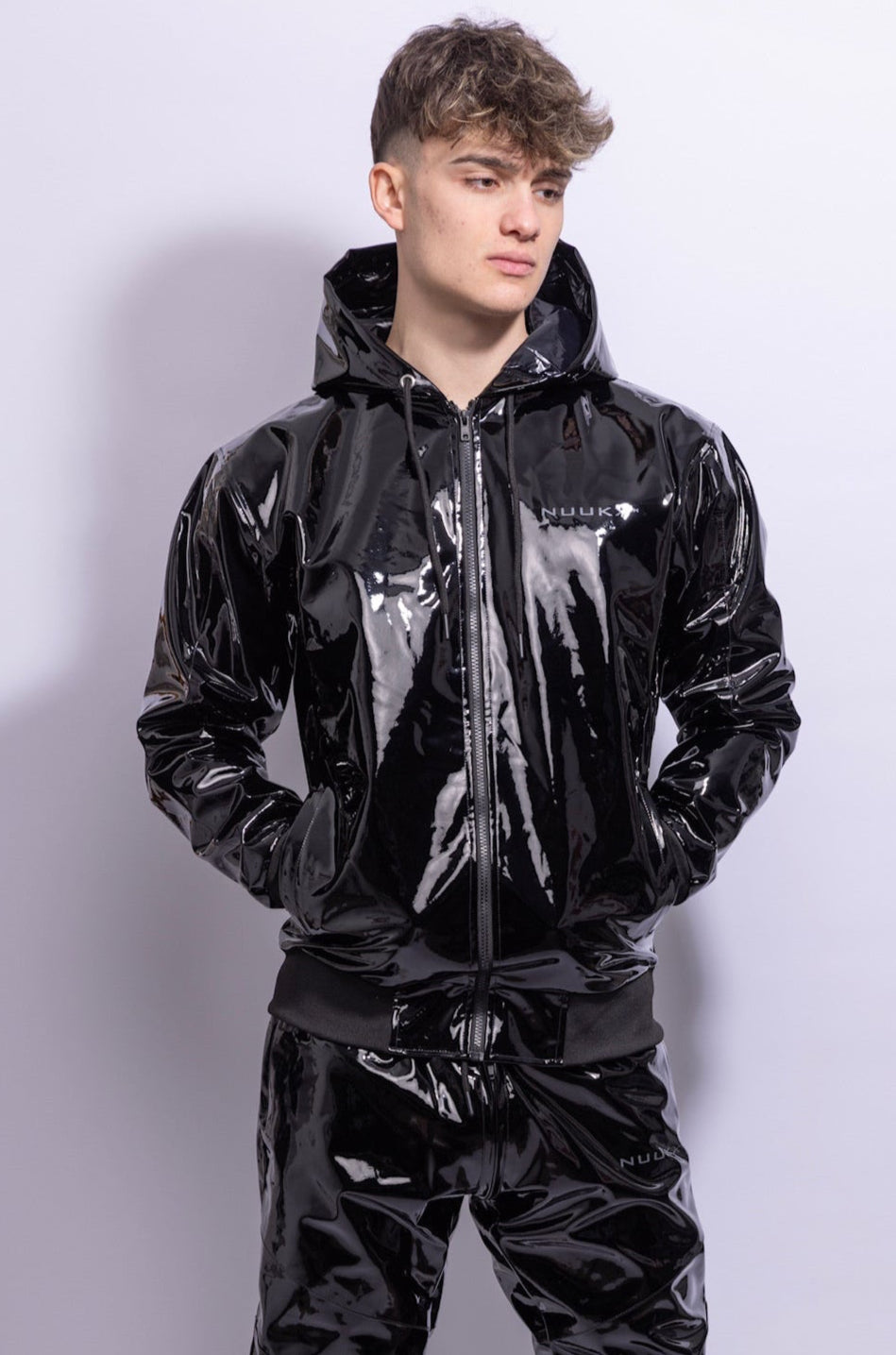 datemate jacket I black/black I pvc pro