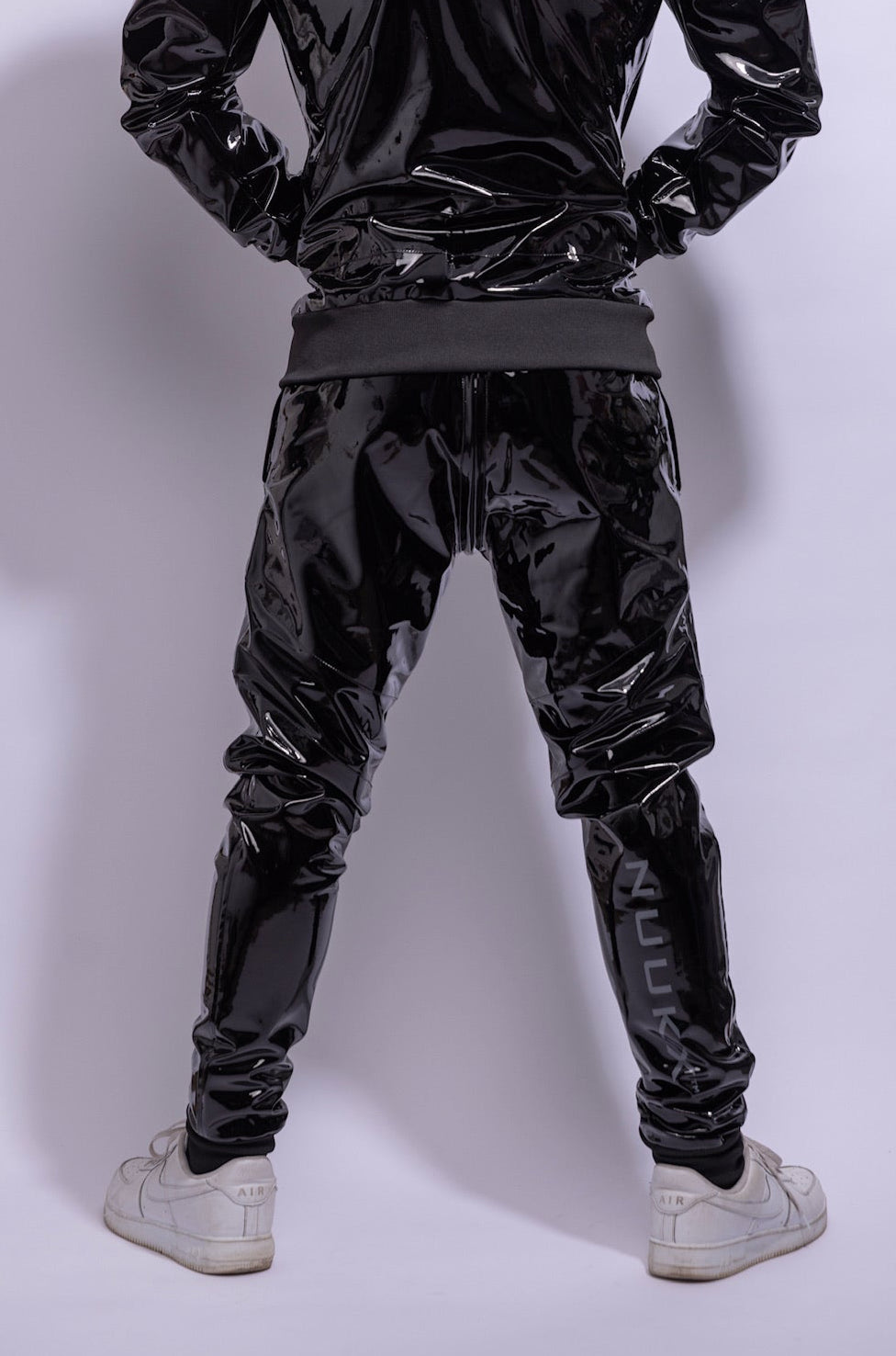 datemate pants I black/black I pvc pro
