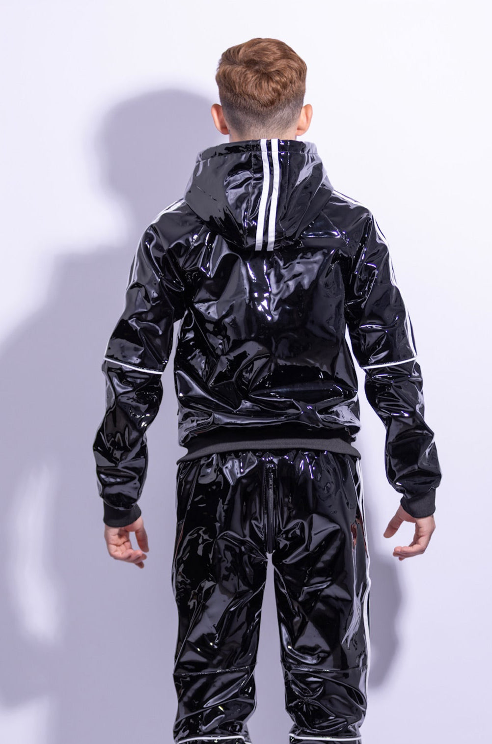 superhero jacket I black/white I pvc pro