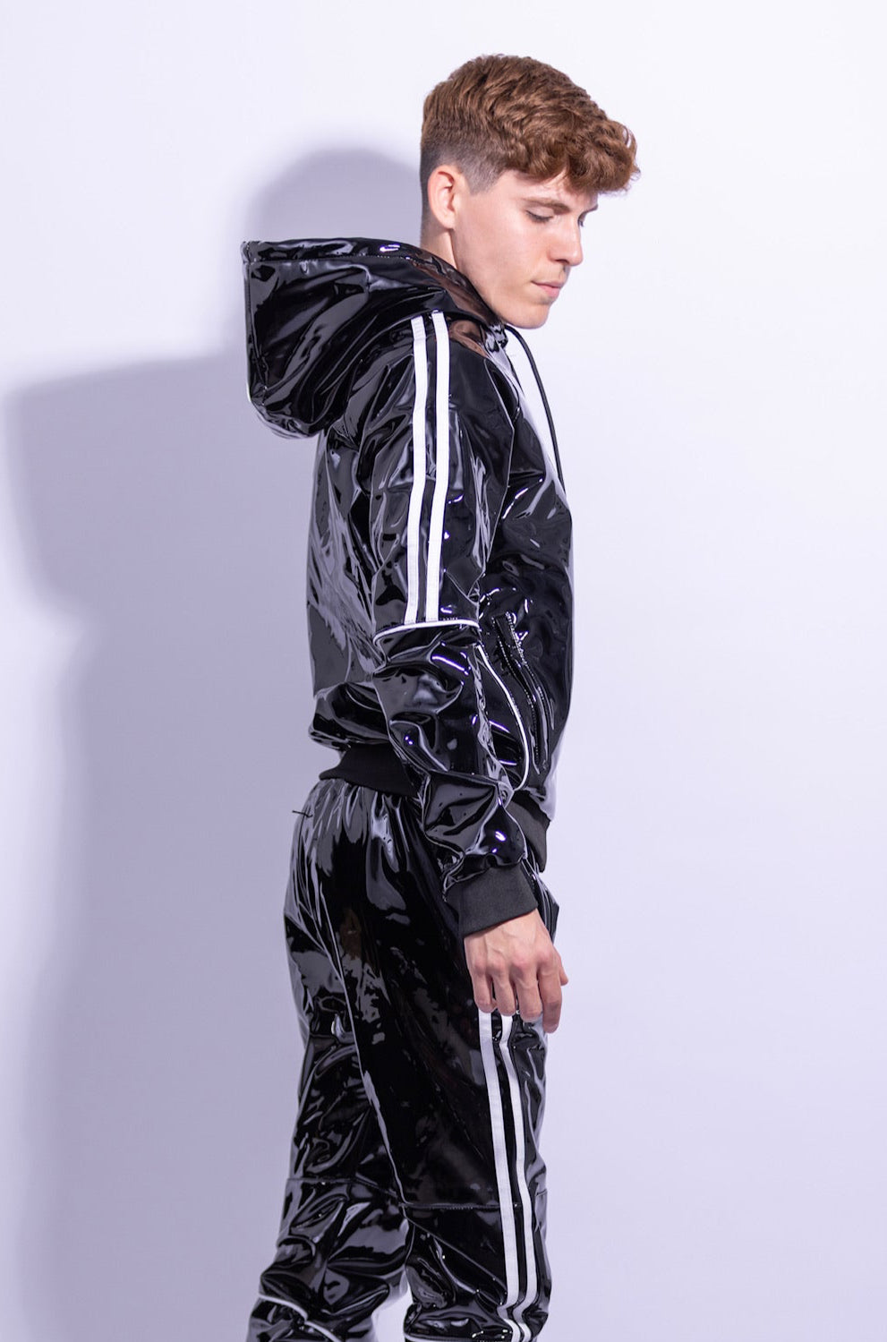 superhero jacket I black/white I pvc pro