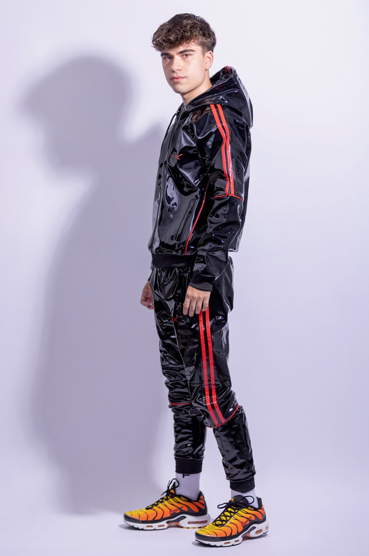SUPERHERO SET I BLACK/RED I PVC PRO