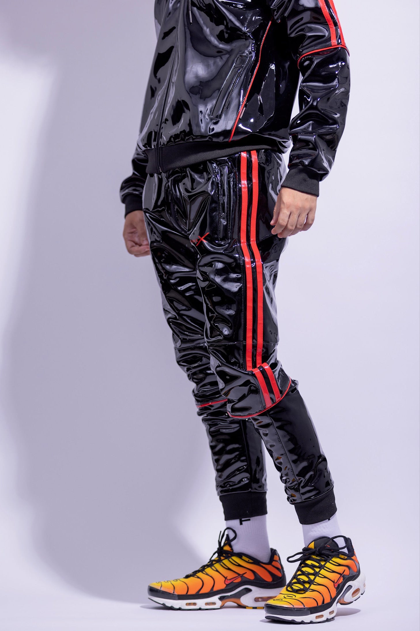 SUPERHERO SET I BLACK/RED I PVC PRO