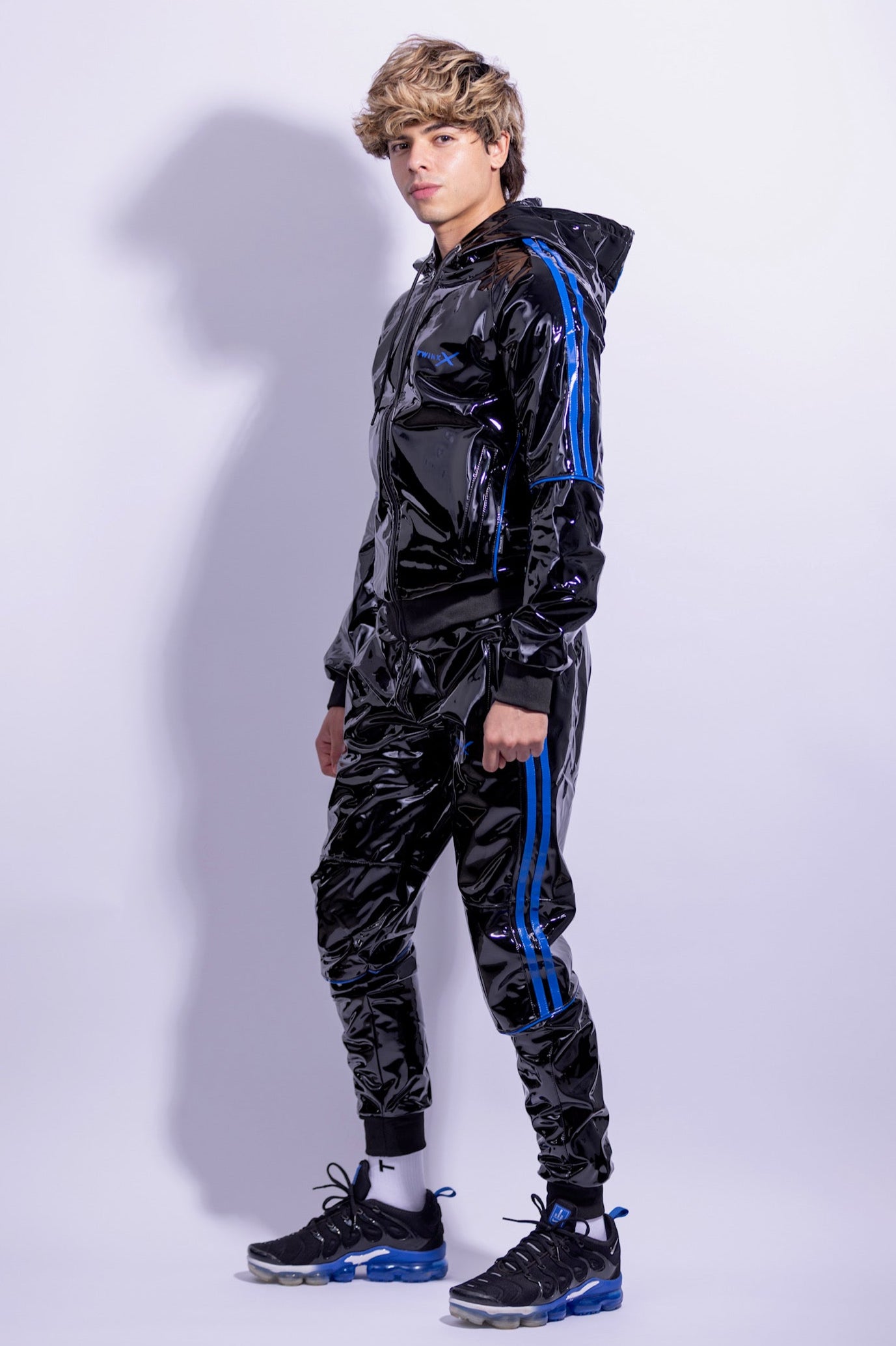 superhero jacket I black/blue I pvc pro