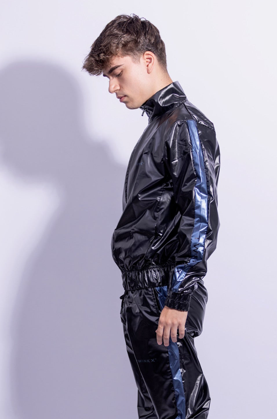 midnight jacket I iced black/blue I nylon pro