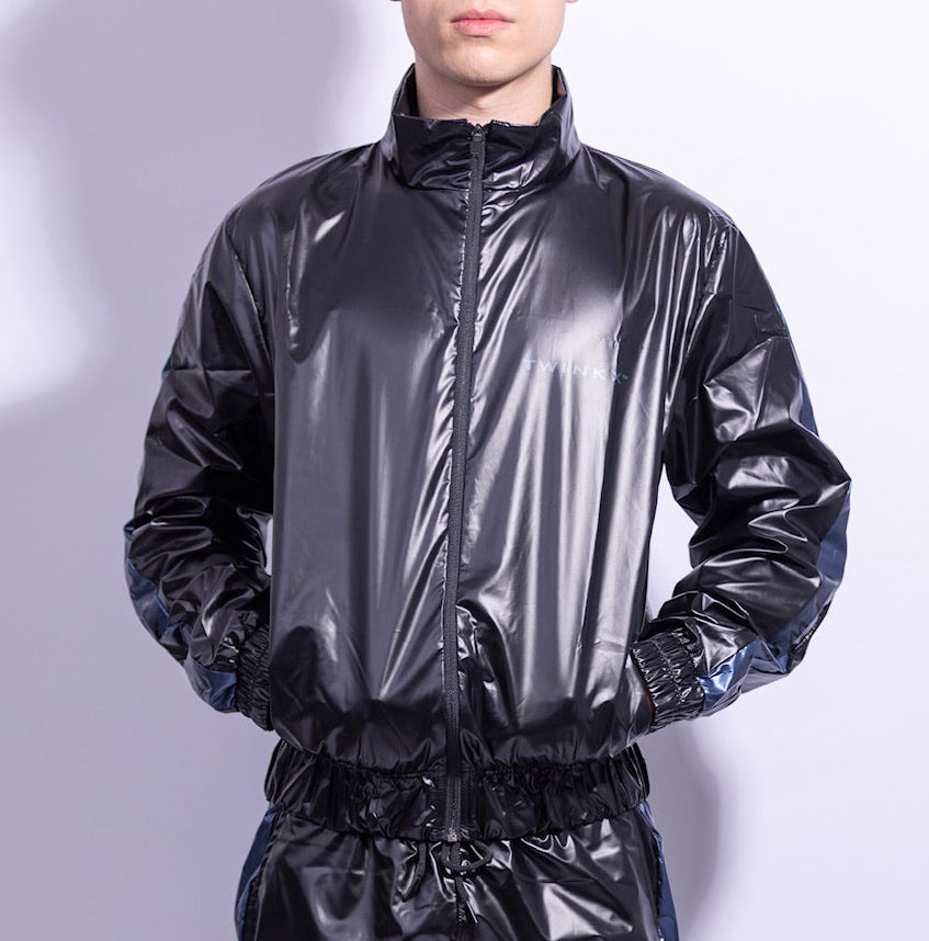 MIDNIGHT Suit – ICED Black/Blue NYLON PRO | Frozen Gloss Finish