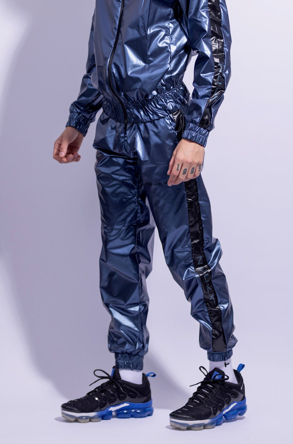 midnight pants I iced blue/black I nylon pro