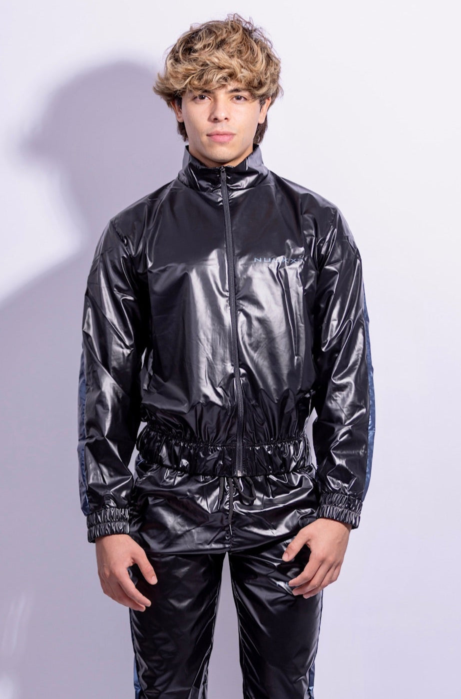 midnight jacket I iced black/blue I nylon pro
