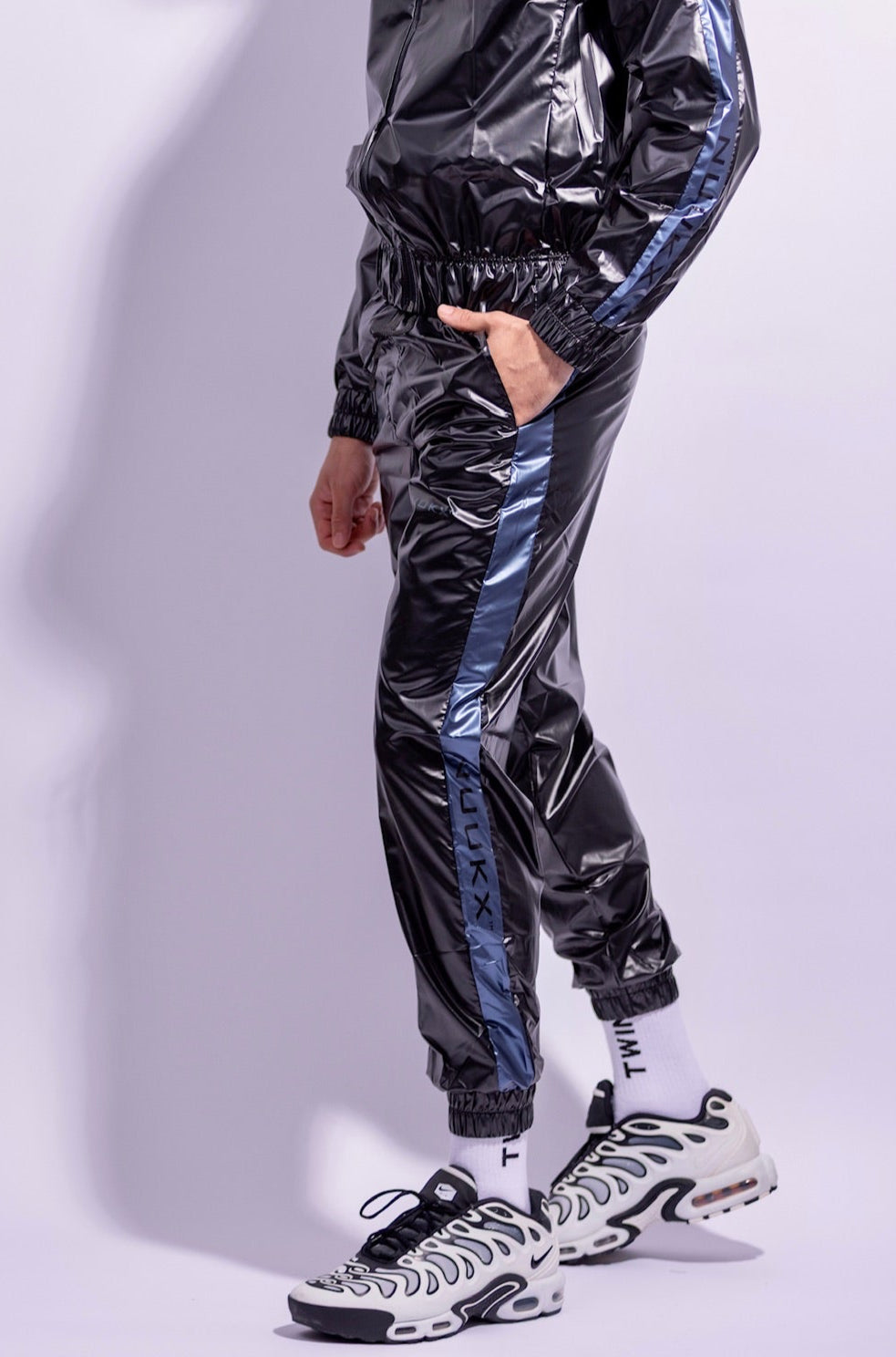 midnight pants I iced black/blue I nylon pro