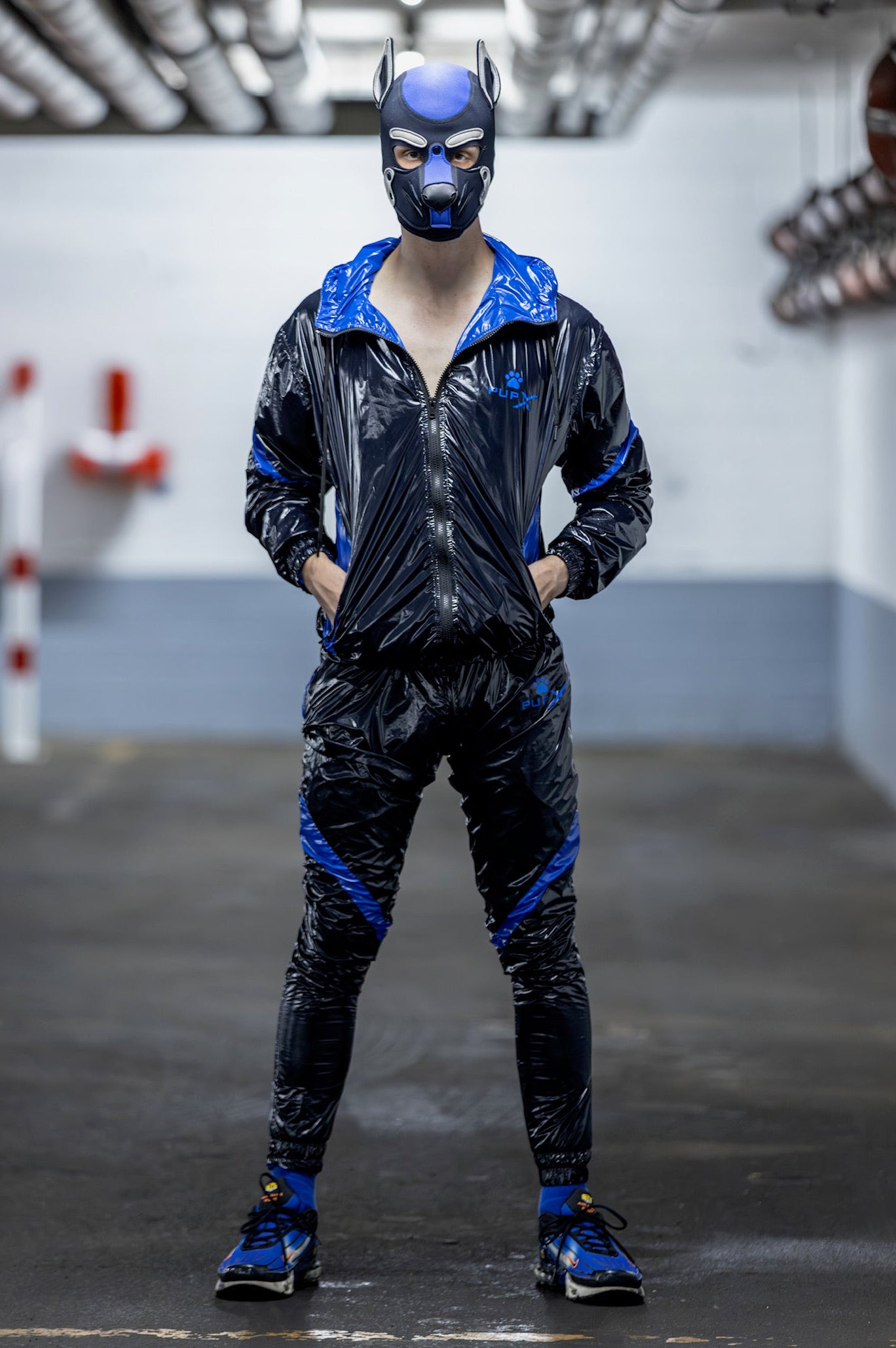 bark set I black/blue I nylon pro