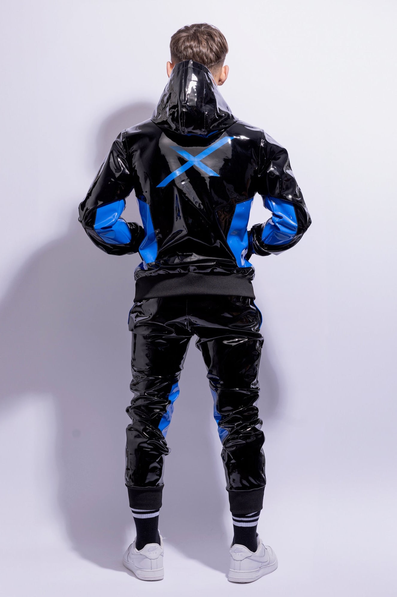 DATINGSTAR BERLIN SET I BLACK/BLUE I PVC PRO