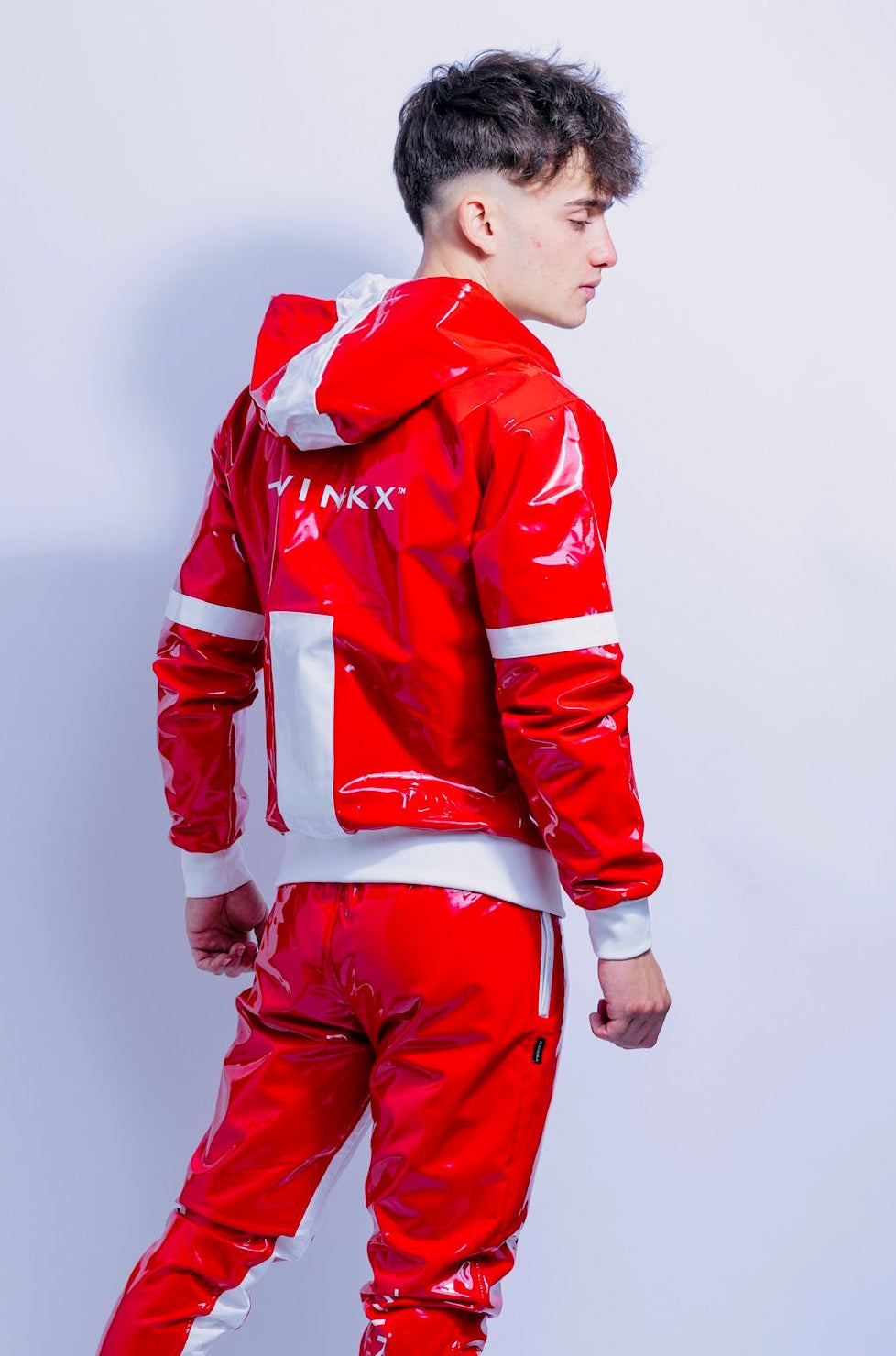 datingstar jacket I red/white I pvc pro
