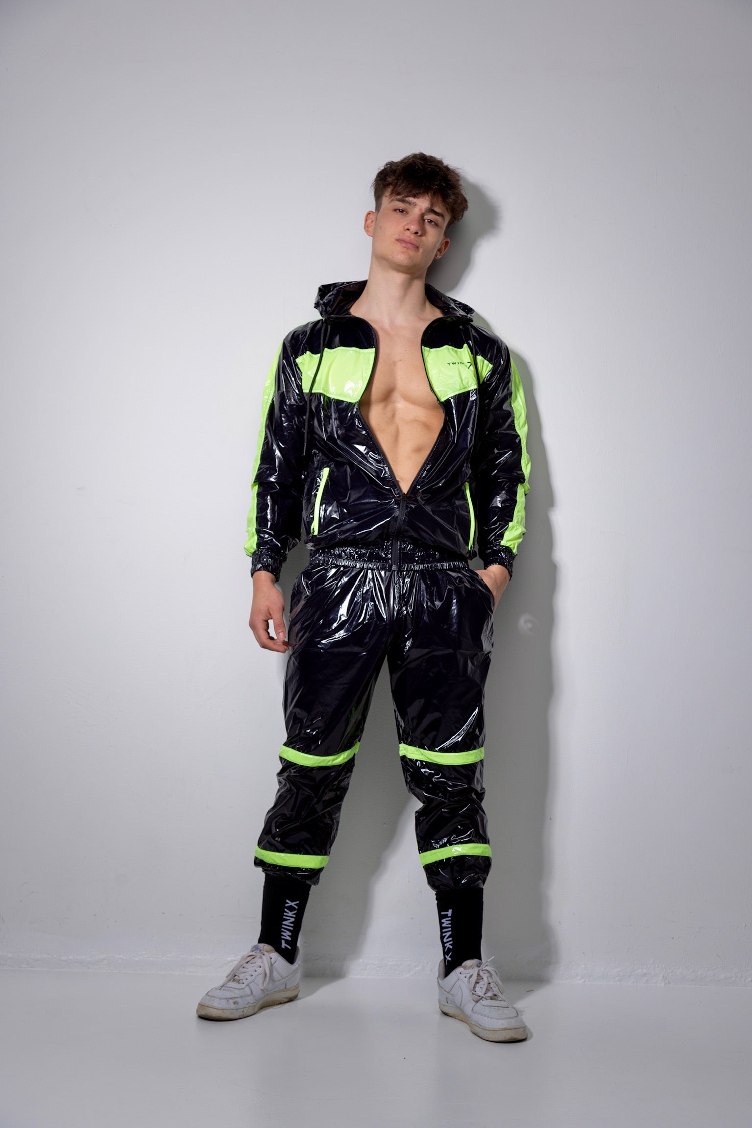 elite x party pants I black/neon I nylon