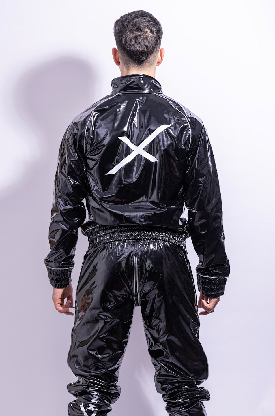 x frame jacket I black/reflective I pvc