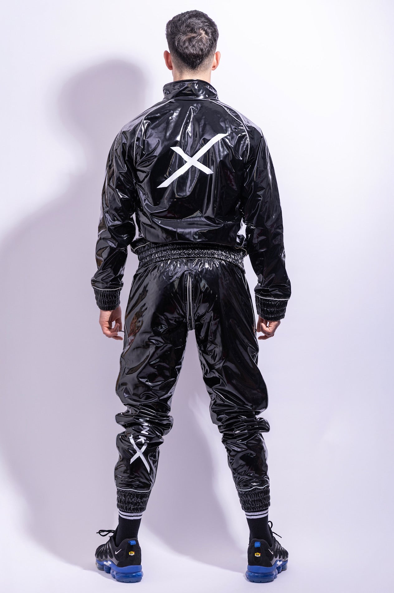 X FRAME SET I BLACK/REFLECTIVE I PVC