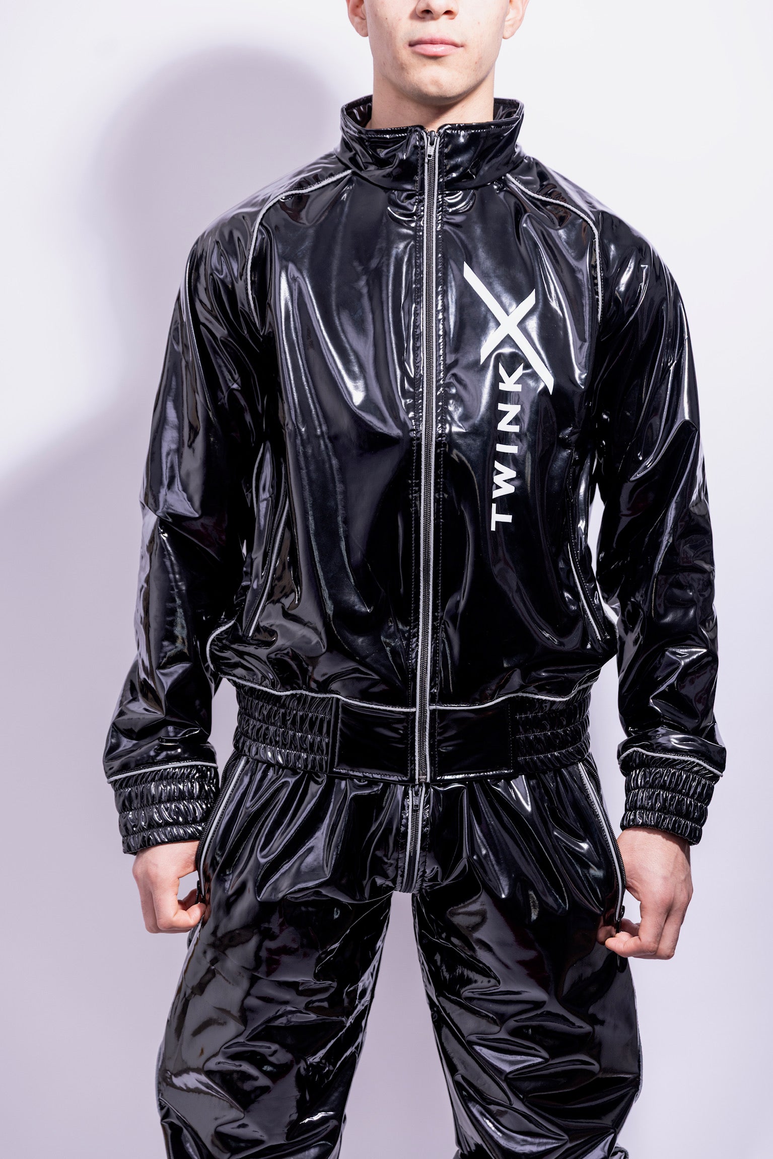 x frame jacket I black/reflective I pvc