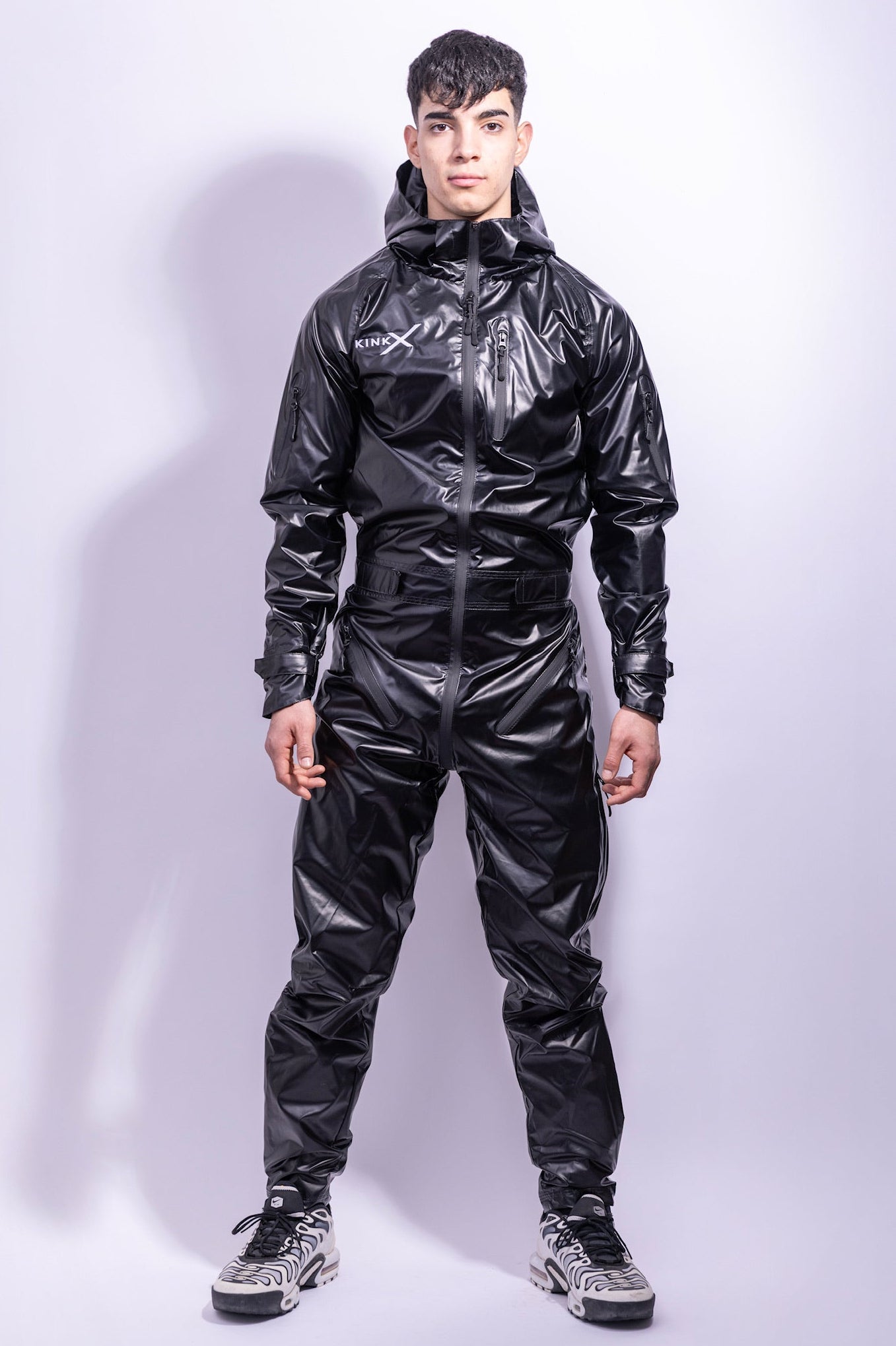 come.x.play fullsuit I iced black I nylon pro