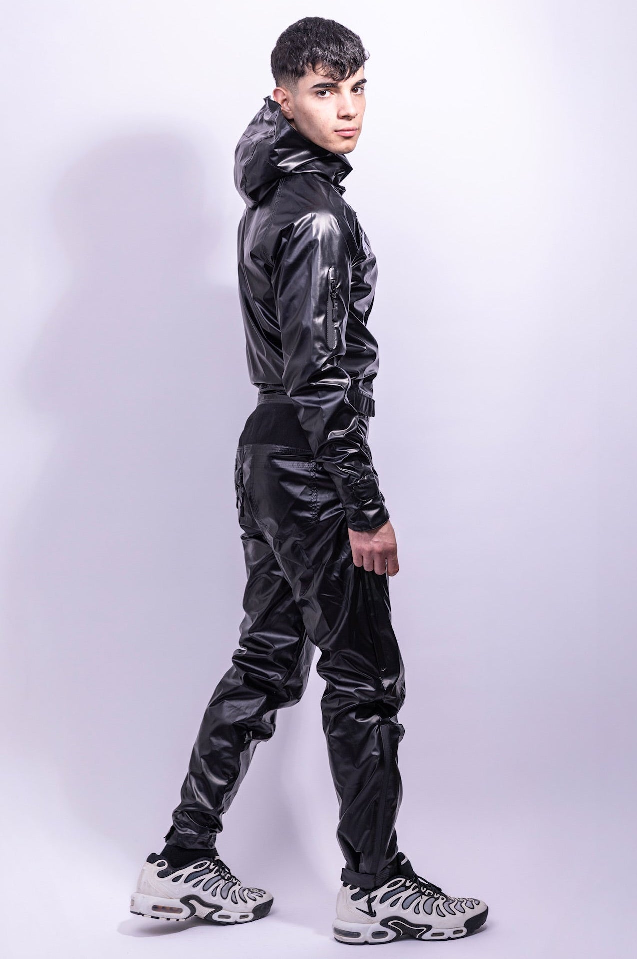 come.x.play fullsuit I iced black I nylon pro