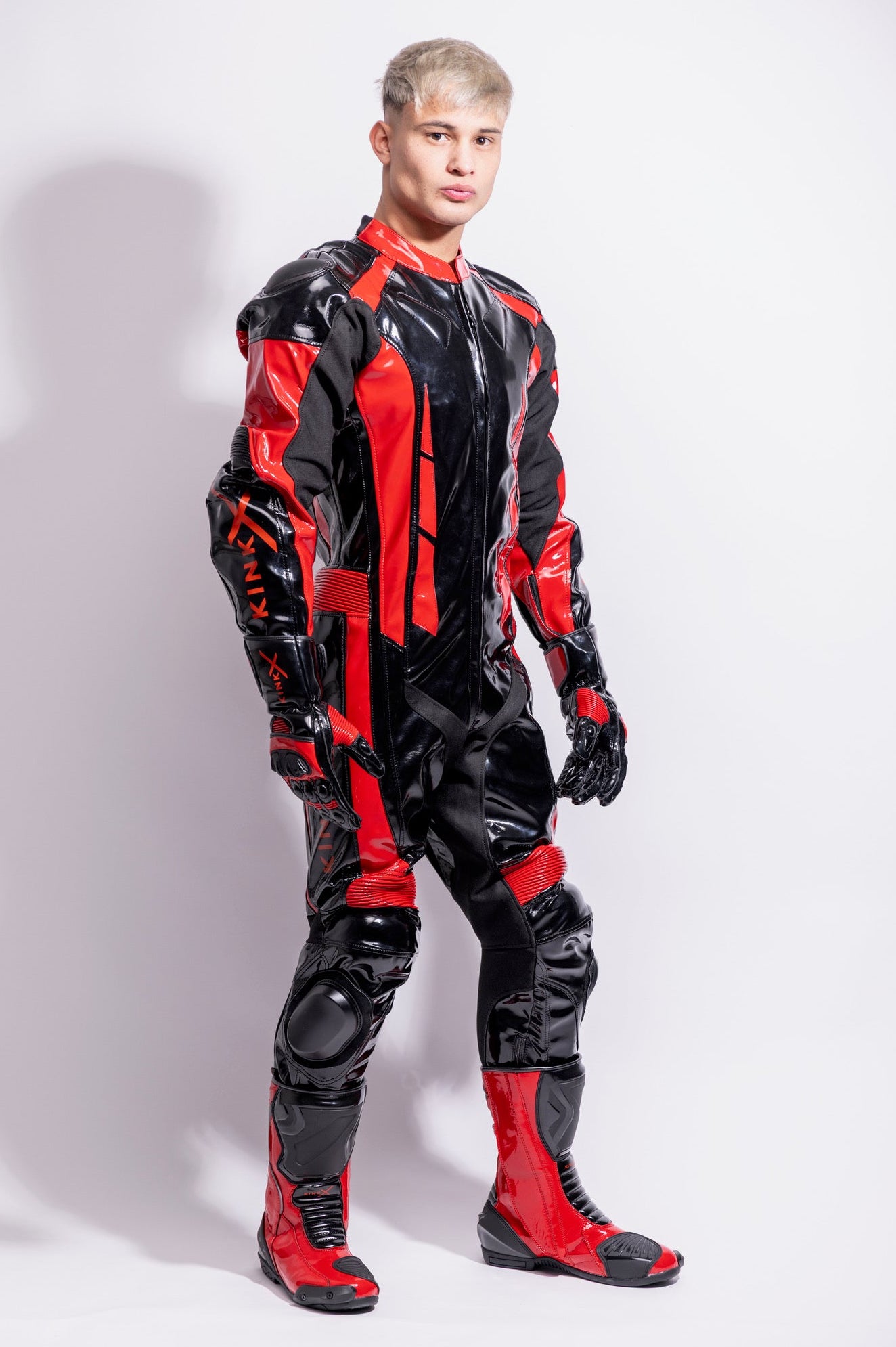 infernum fullsuit I black/red I pvc pro+